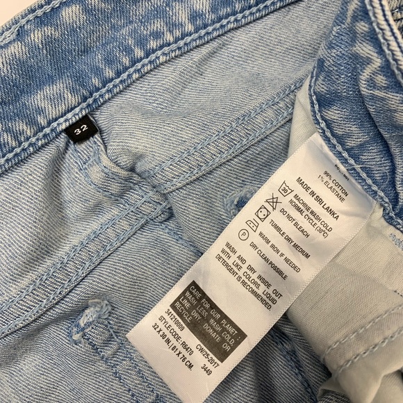 Levis Line 8 Raw Hem High Rise Skinny Jeans - Picture 4 of 4